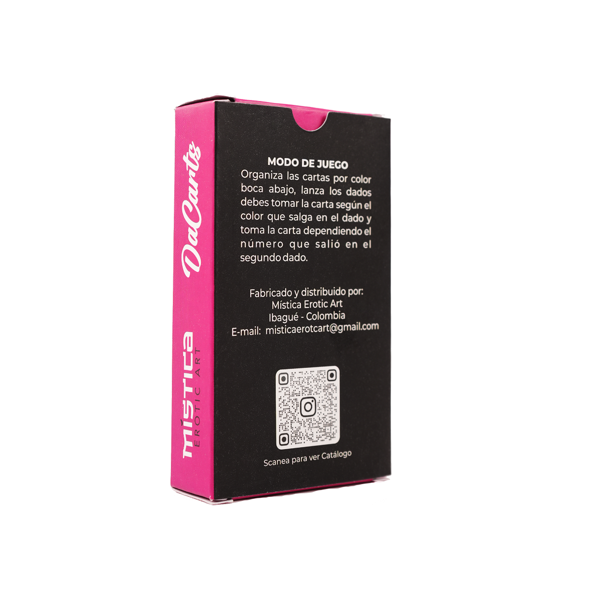 Juego de cartas Dacarts mistica erotica