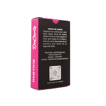Juego de cartas Dacarts mistica erotica