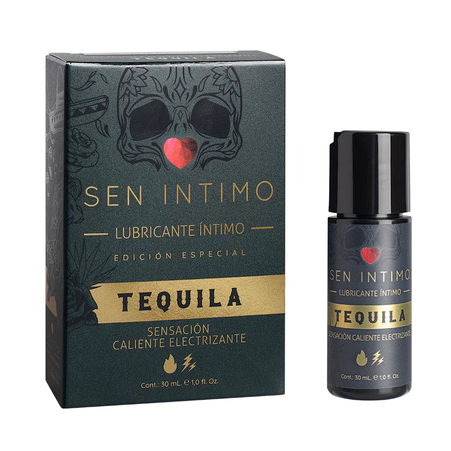 Lubricante Íntimo Tequila Sensación Caliente Electrizante Sen Íntimo 30ML