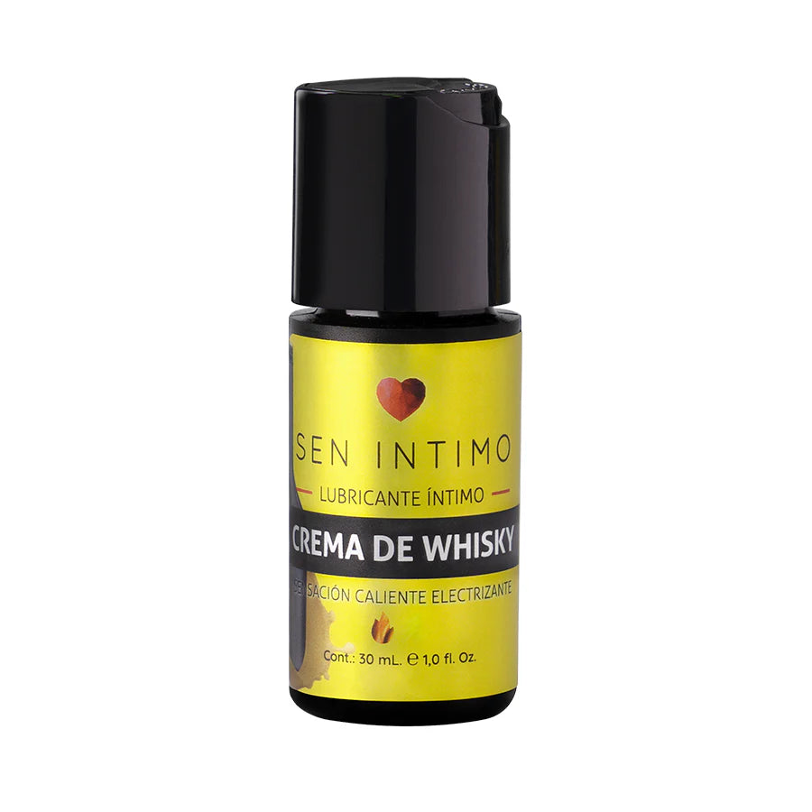 Lubricante electrizante crema de whisky