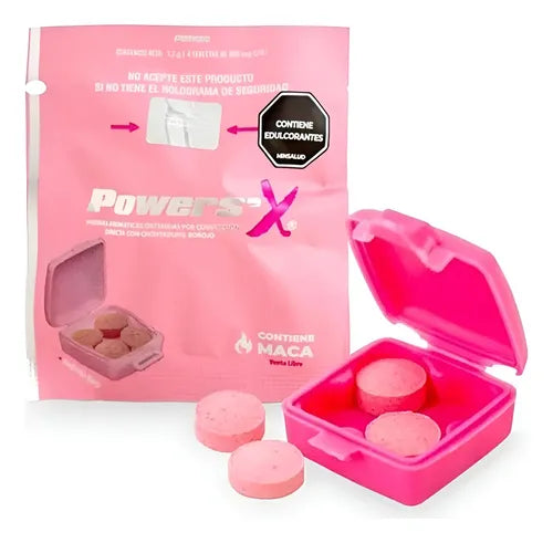 Powers’x Mujer X4 pastillas