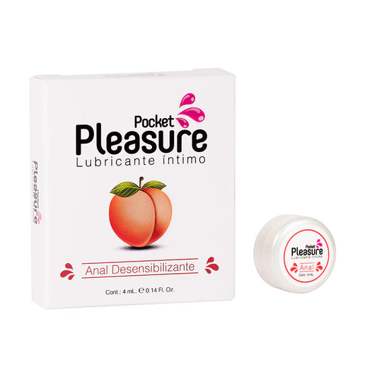 Lubricante Anal Desensibilizante  Pocket Pleasure 4ML