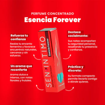 Perfume con Feromonas Forever x 10 Ml Sen Intimo
