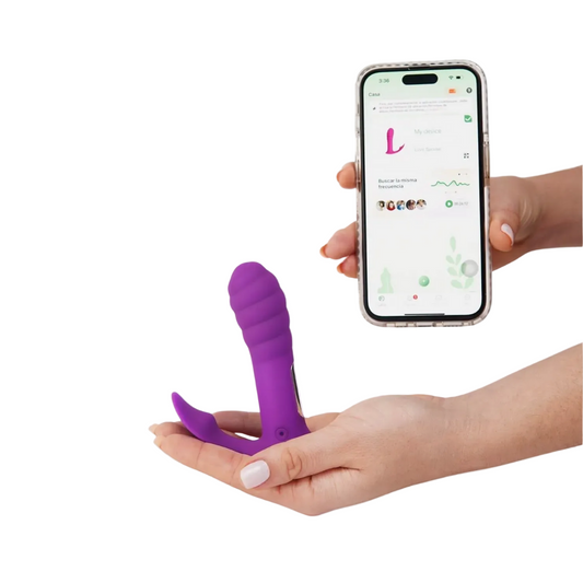 Panty vibrador penetrable con app Juven majestic
