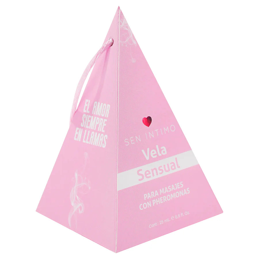 Vela Sensual Masajes Pirámide x 25 ml by Sen Íntimo