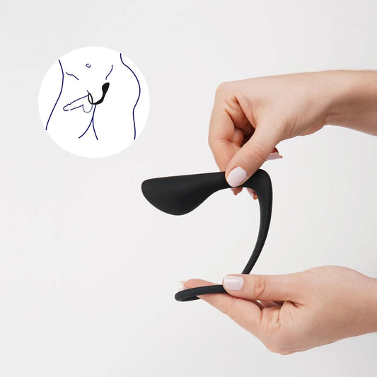 Anillo para el pene (prostata) Attum óptimos negro