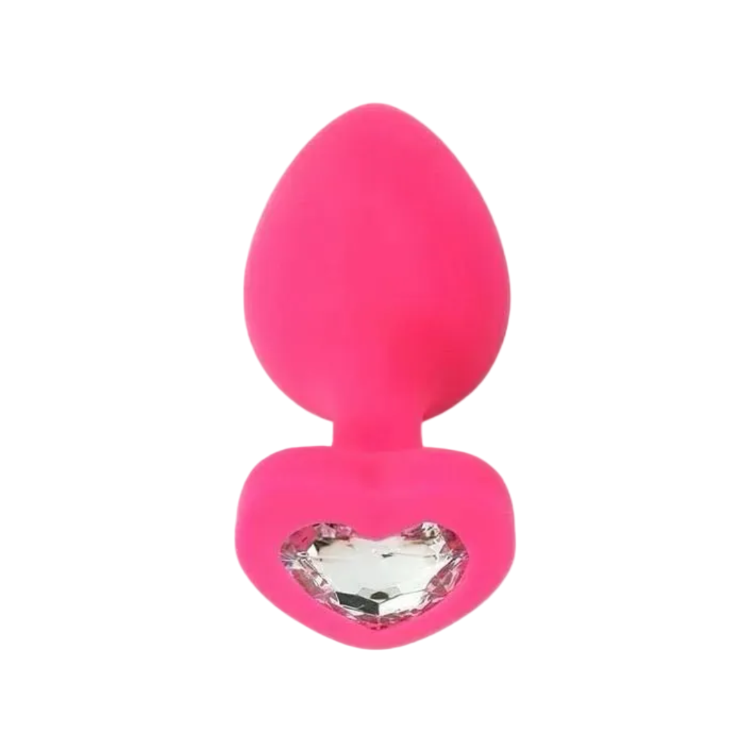 Plug anal silly joya transparente M