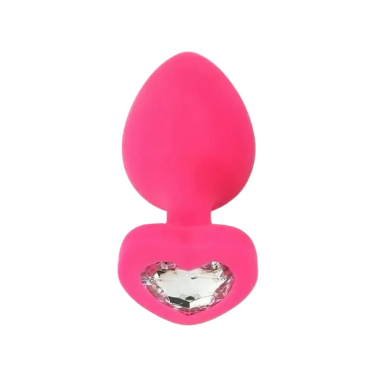 Plug anal silly joya transparente M