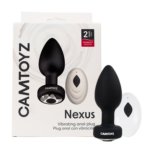 Plug anal vibrador Nexus con control Camtoyz