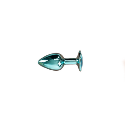 Plug anal lucio azul