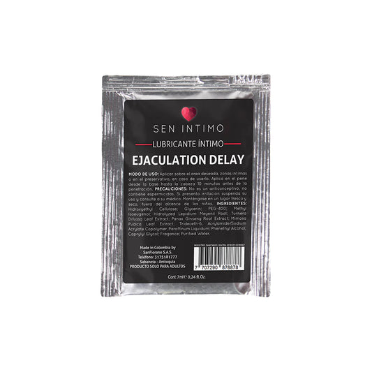 Retardante Íntimo Ejaculation Delay Sen Íntimo Sachet 7ml