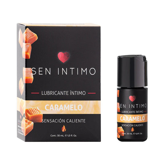 Lubricante Íntimo Caramelo Sensación Caliente Sen Íntimo 30ML