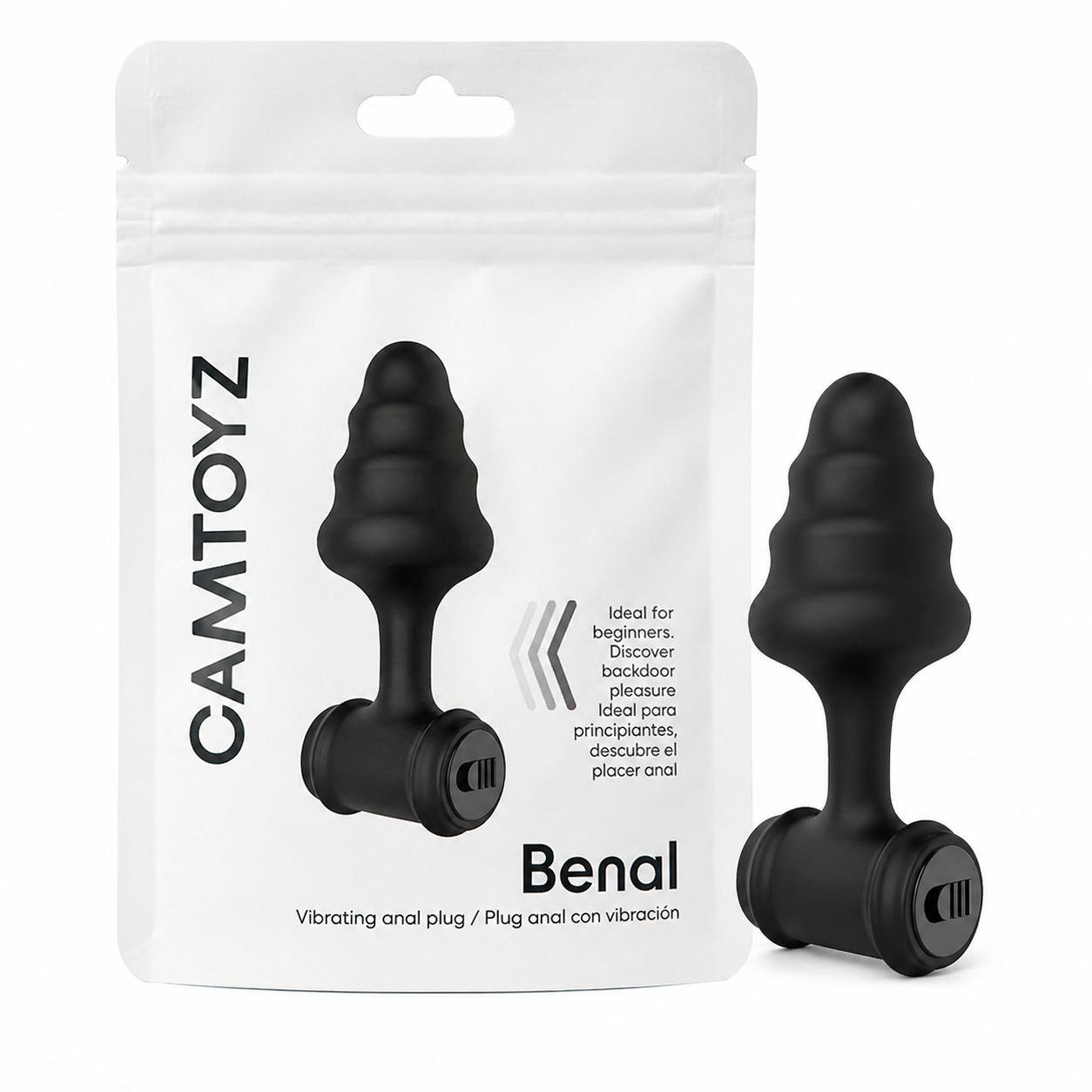 Plug anal Benal con vibración Camtoyz