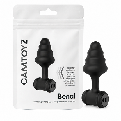 Plug anal Benal con vibración Camtoyz