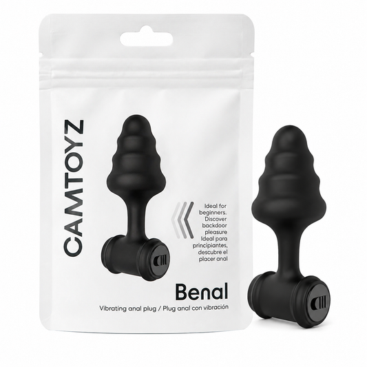 Plug anal Benal con vibración Camtoyz