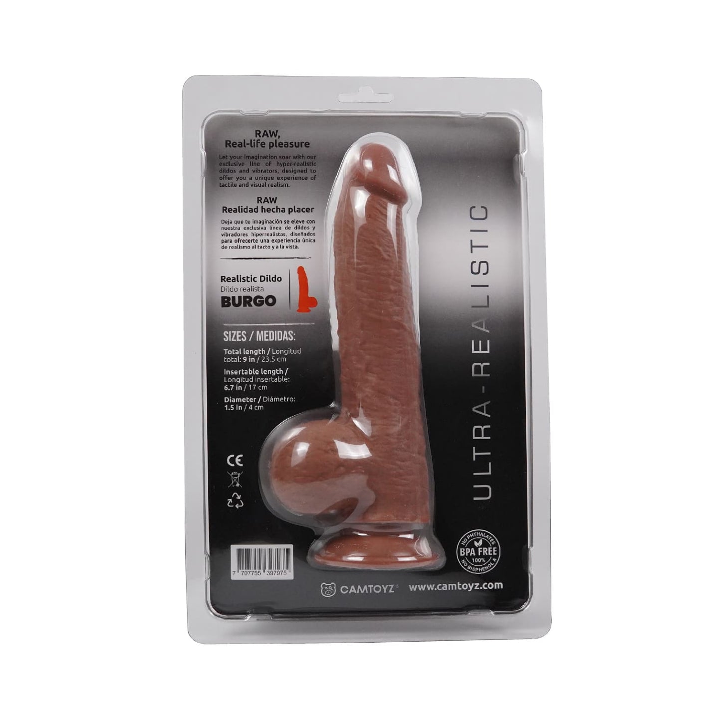 Dildo ultra realista Burgo camtoys