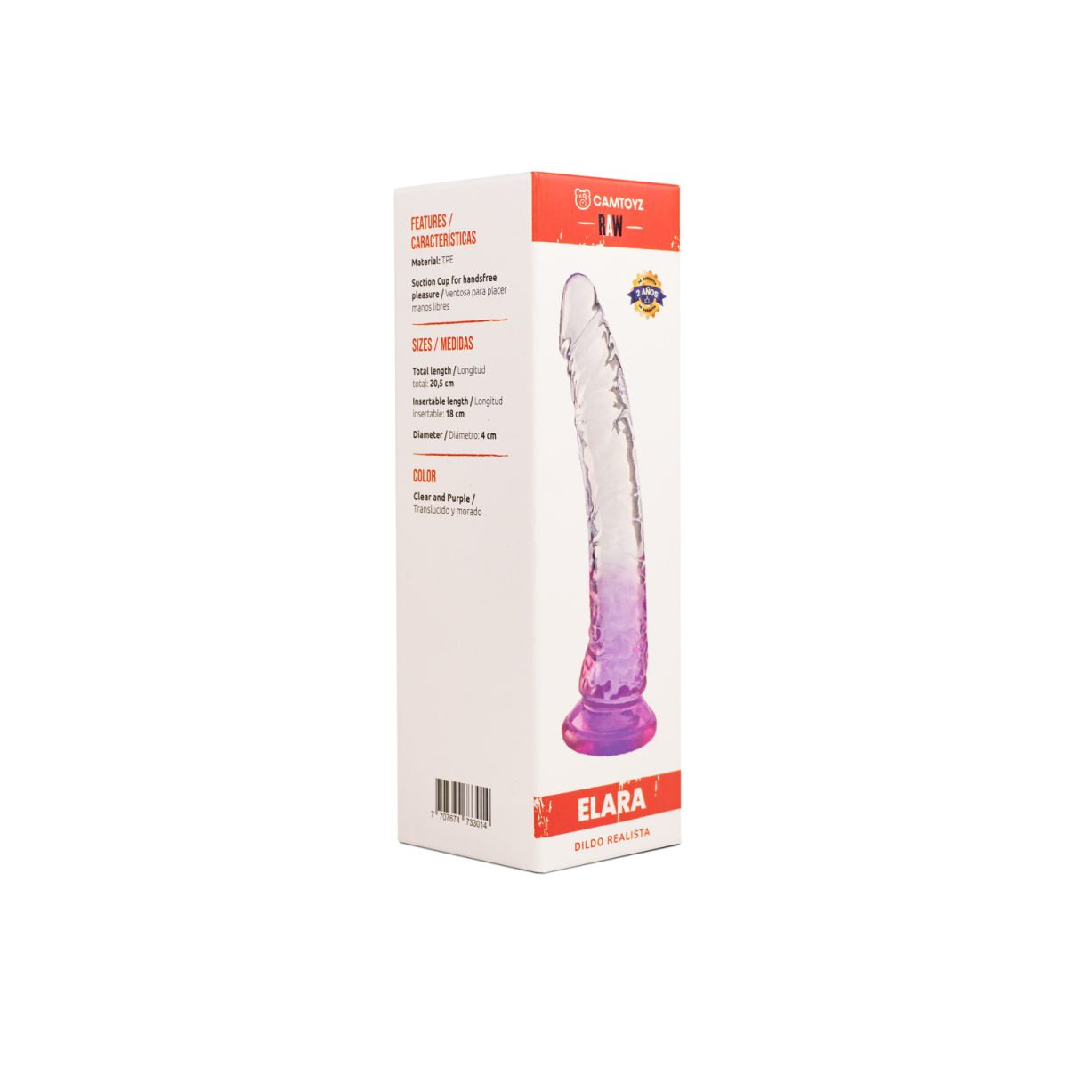 Dildo Realista Elara 20.5 cm