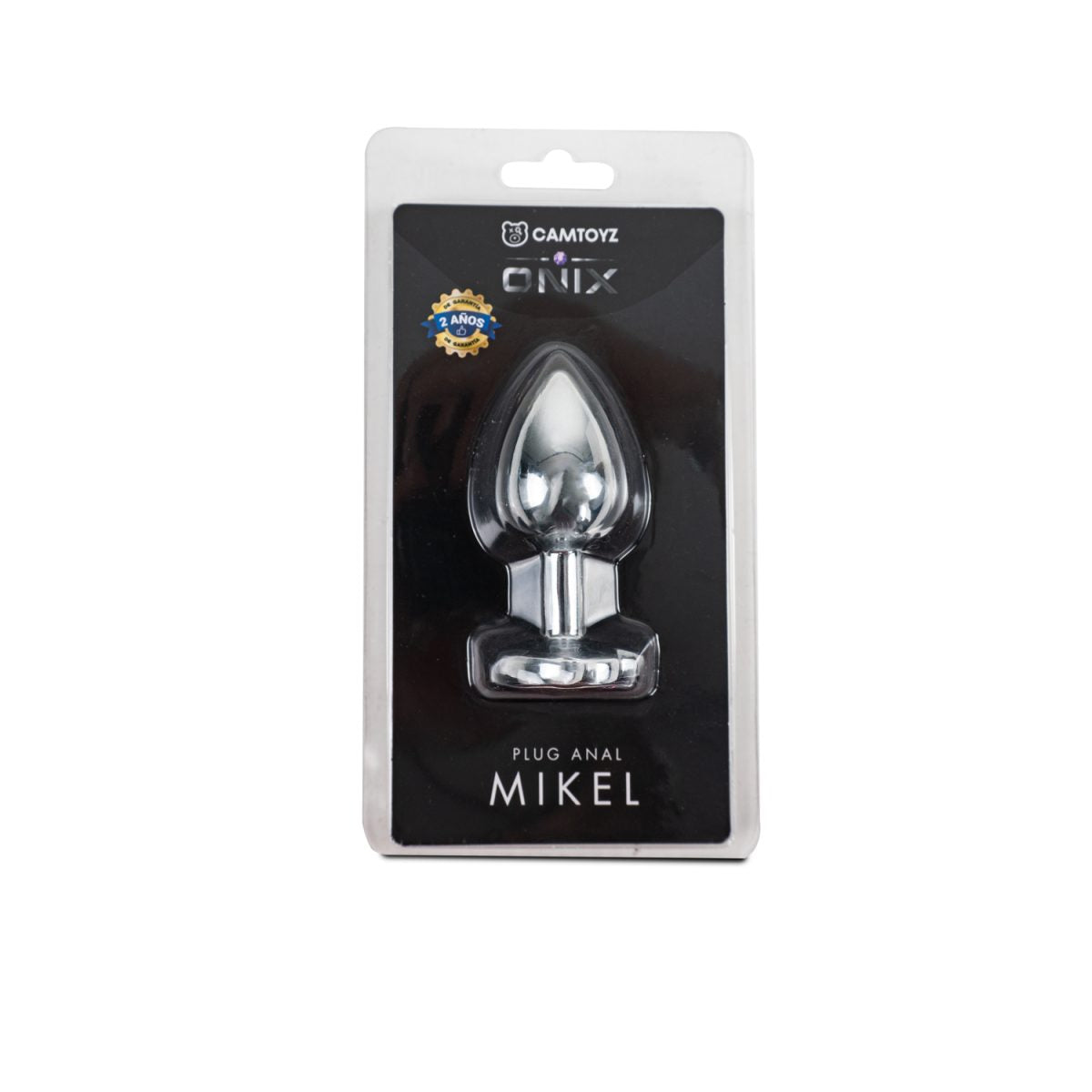 Plug Anal Mikel plateado