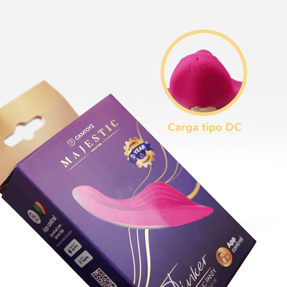 Panty vibrador tinket  con app camtoys