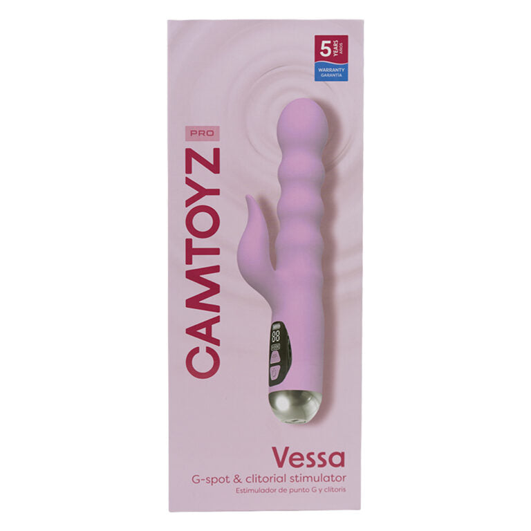 Estimulador de punto G y clítoris Vessa Camtoyz