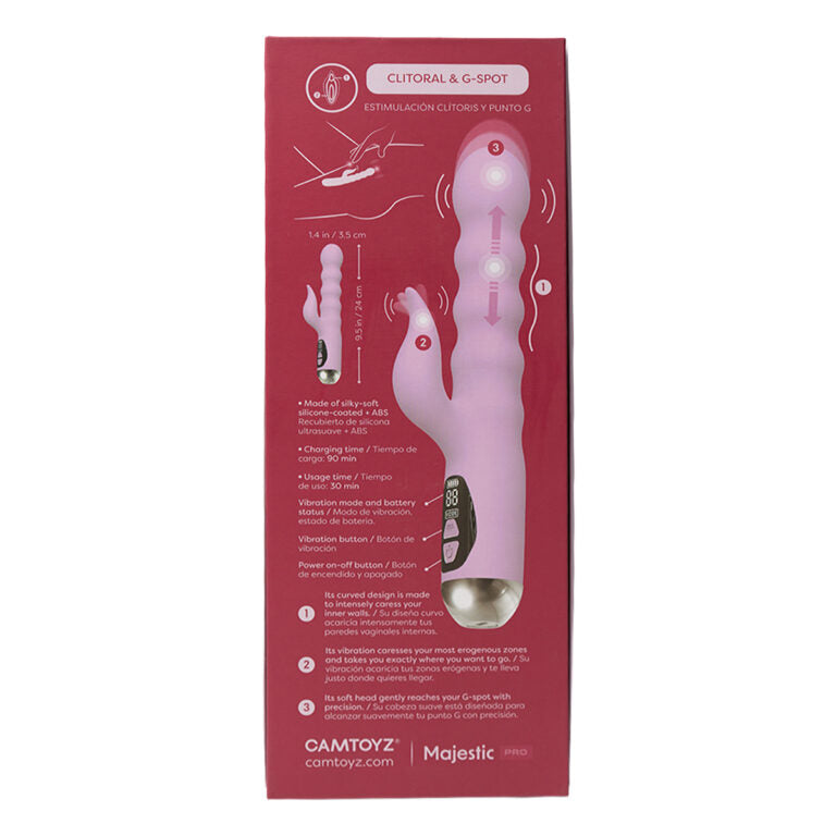 Estimulador de punto G y clítoris Vessa Camtoyz