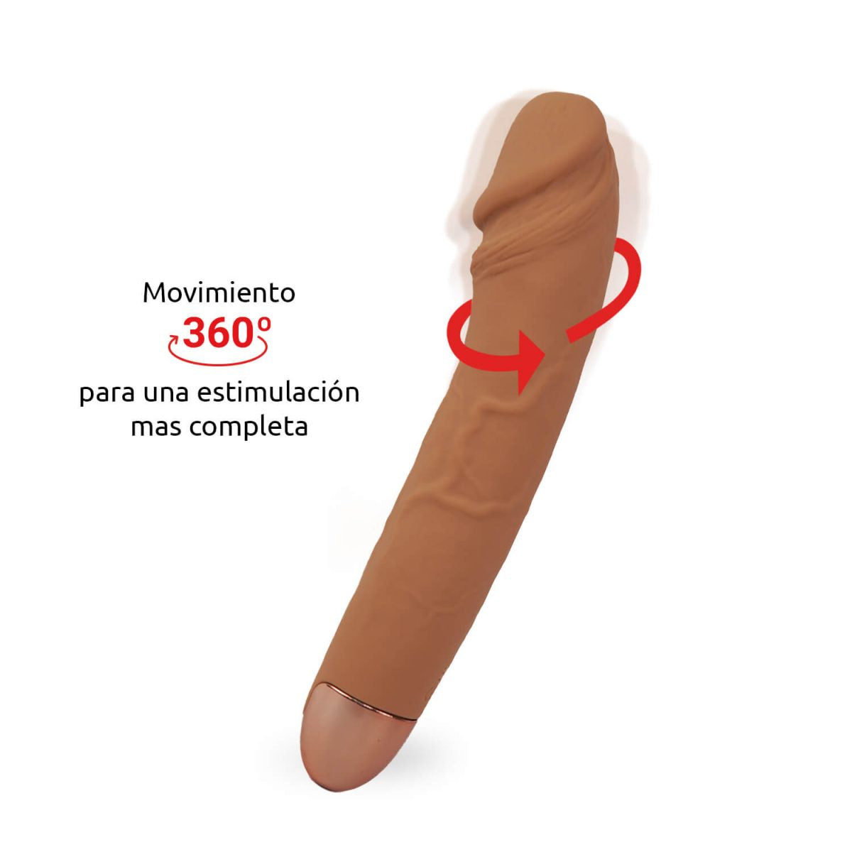 Dildo Vibrador Yirant 360°