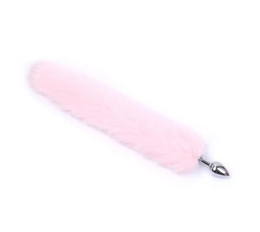 Plug Anal con Cola Cotton rosa