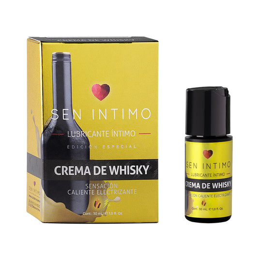 Lubricante electrizante crema de whisky