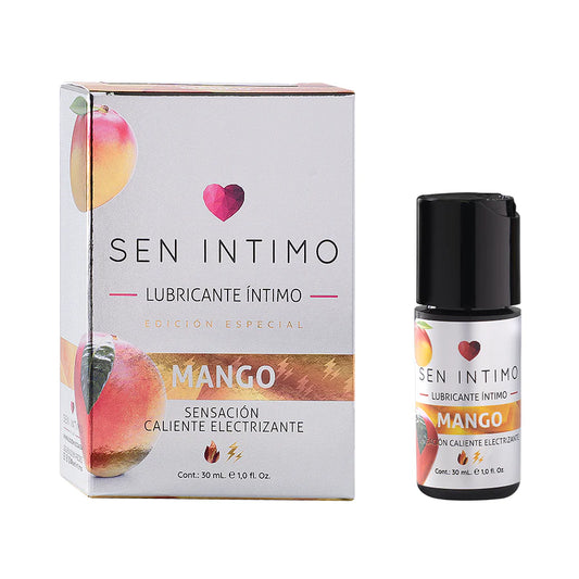Lubricante íntimo Mango Sensación Caliente Electrizante Sen Íntimo 30ML