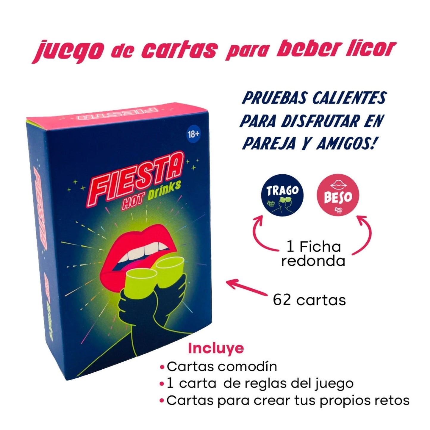 Juego de cartas hot drinks