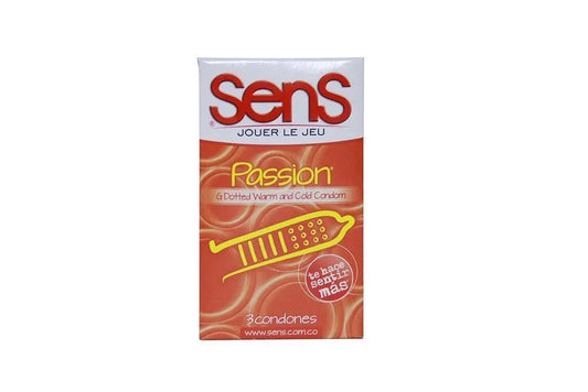Condones Sens Passion X3