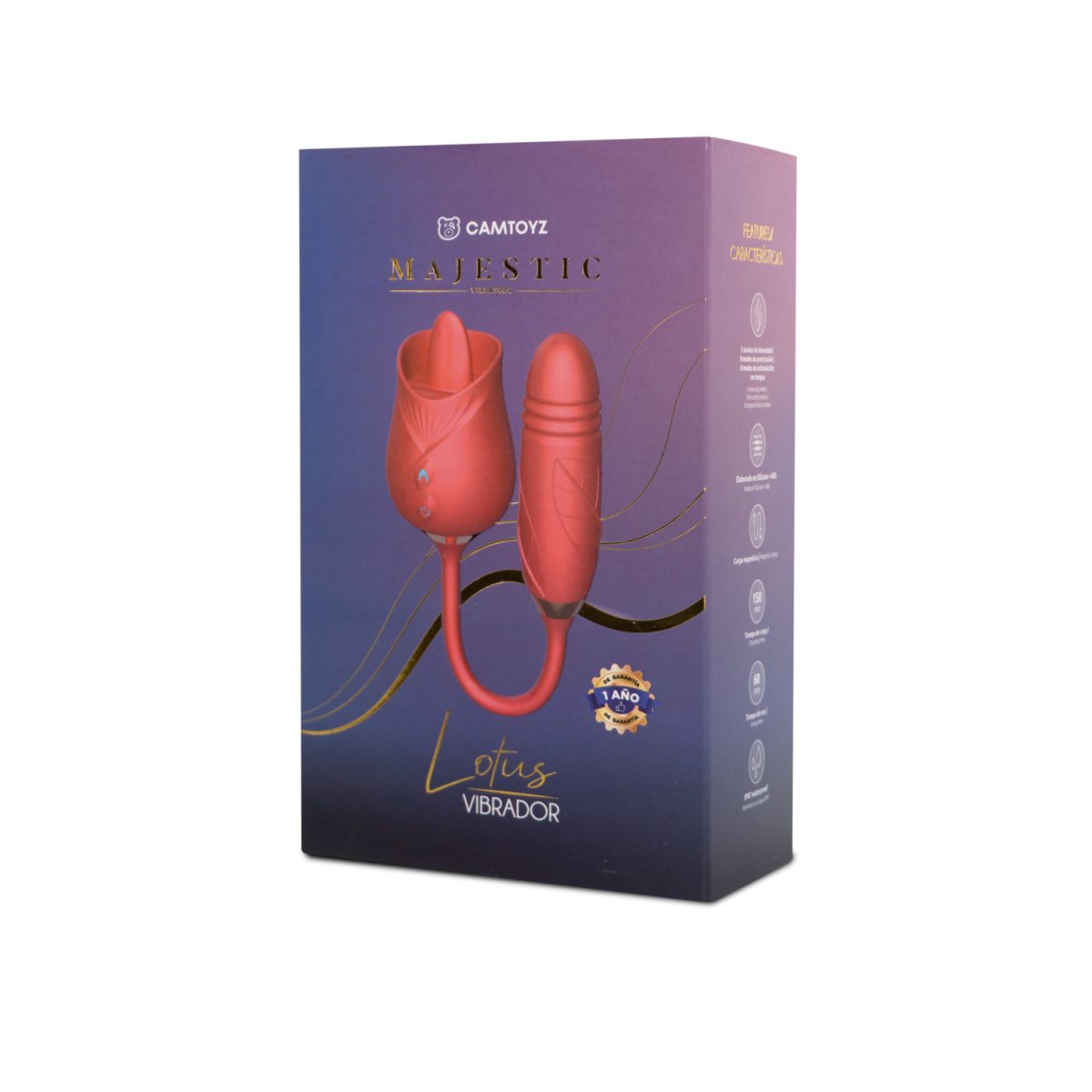 Vibrador doble con Bala Lotu