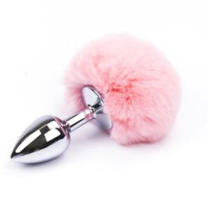 Plug Anal Con Cola De Conejo Bugs Rosado