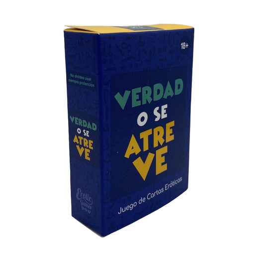 Juego de cartas verdad o se atreve